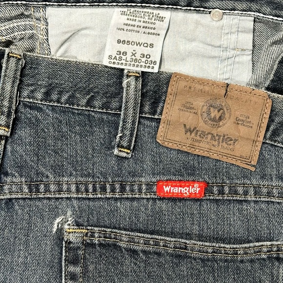 👖Mens Wrangler Jeans 36X30 - Picture 13 of 15